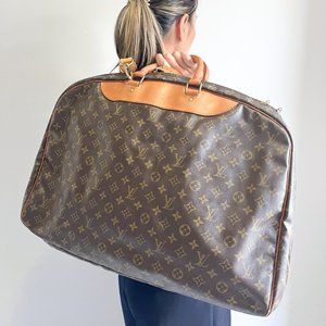 Louis Vuitton Monogram Alize 1 Compartment Soft Suitcase